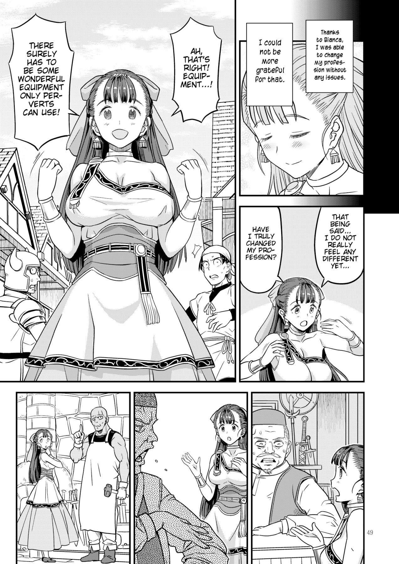 Hentai Manga Comic-Dragon Quest One Thousand and One Nights-Read-6